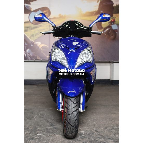 Скутерок Viper Storm 150 New Синій, image , зображення 6
