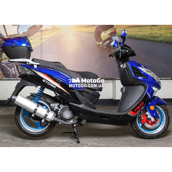 Скутерок Viper Storm 150 New Синій, image , зображення 2