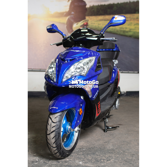Скутерок Viper Storm 150 New Синій, image , зображення 9