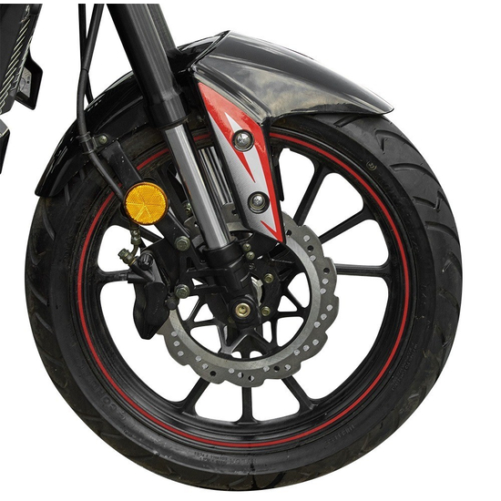 Мотик Spark SP250R-35 Сучасний, міцний Чорно-червоний, image , зображення 13