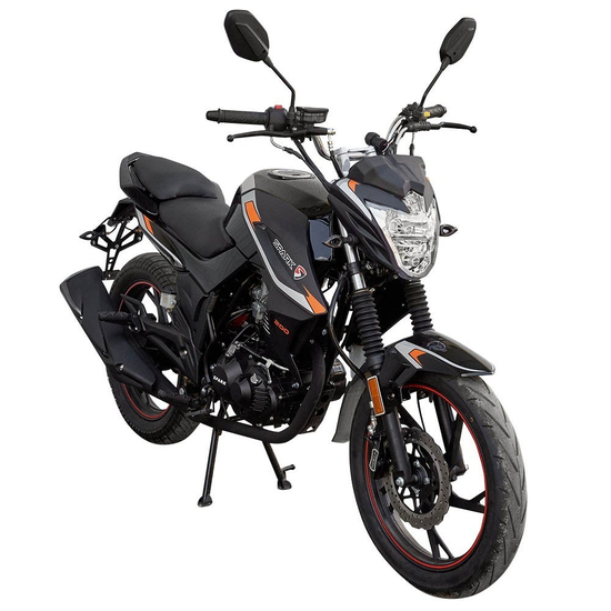 Мотик Spark SP200R-30 Червоно-Біло-Рубіновий, диск. гальма, image 