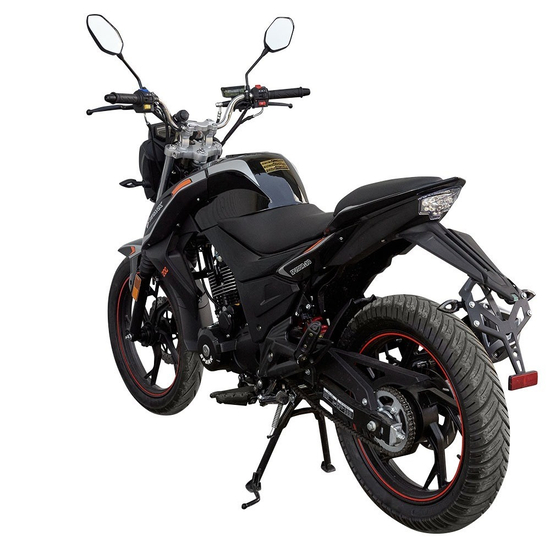 Мотик Spark SP200R-30 Червоно-Біло-Рубіновий, диск. гальма, image , зображення 6