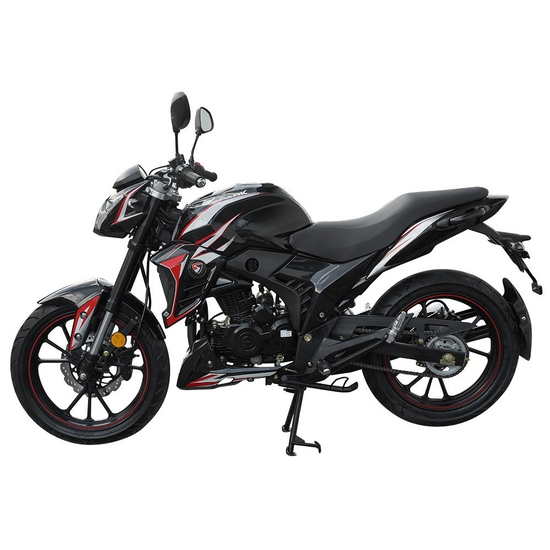 Мотик Spark SP250R-35 Сучасний, міцний Чорно-червоний, image , зображення 4