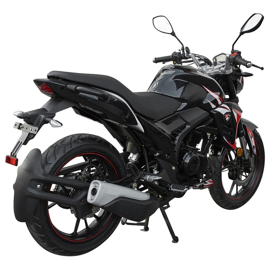 Мотик Spark SP250R-35 Сучасний, міцний Чорно-червоний, image , зображення 5