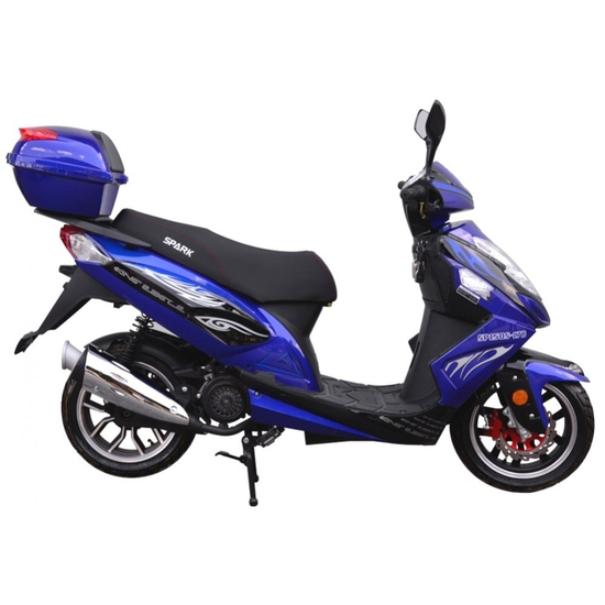 Скутерок Spark SP150S-17B Синьо Чорний 44332, image , зображення 3