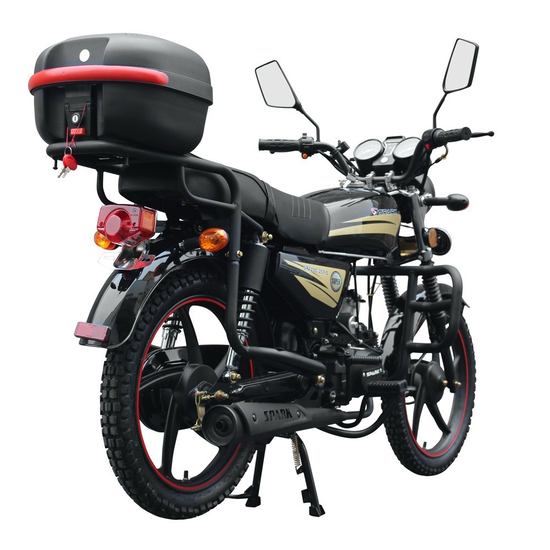 Мотик Spark SP125C-2CFO Чорний глянсовий  43456, image , зображення 6