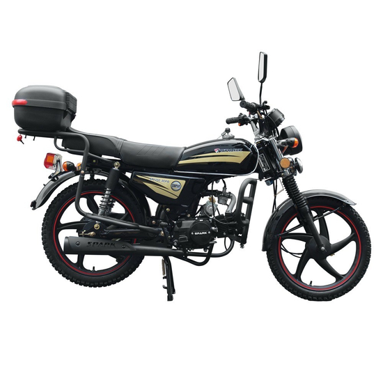 Мотик Spark SP125C-2CFO Чорний глянсовий  43456, image , зображення 3
