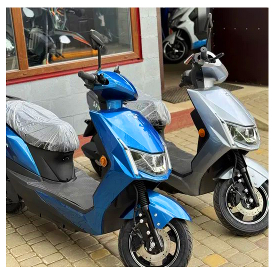 Електроскутер Fada Spin 1500w Синій, Цвет: Синій, Тип двигуна: Інтегрований в заднє колесо безщітковий електродвигун постійного струму, Посадкових місць: 2, image , зображення 6