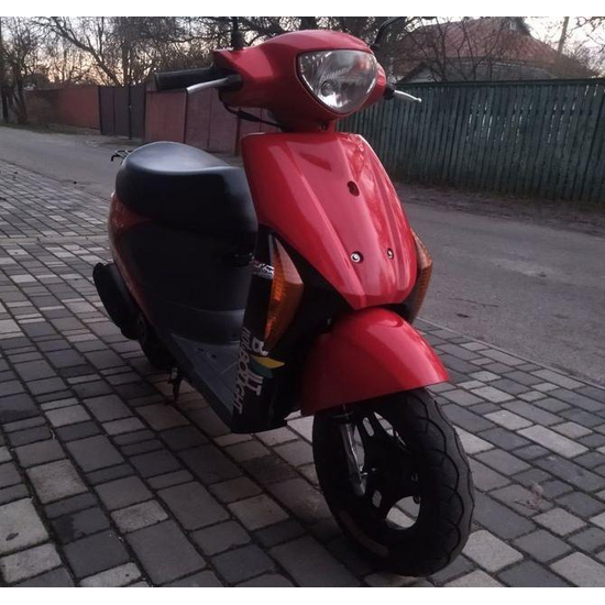 Скутер б/у Suzuki Let`s 5 Красный, фото , изображение 7