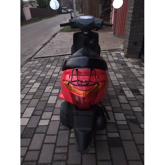 Скутер б/у Suzuki Let`s 5 Красный, фото , изображение 11