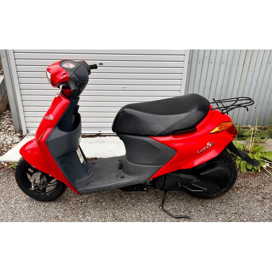Скутер б/у Suzuki Let`s 5 Красный, фото , изображение 3
