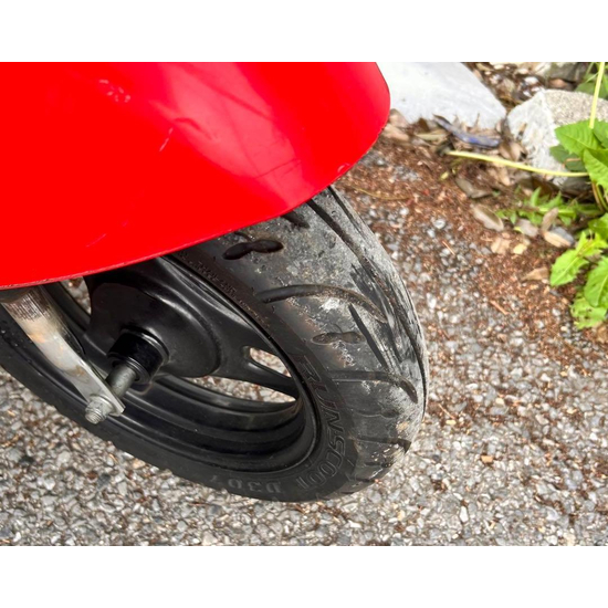 Скутер б/у Suzuki Let`s 5 Красный, фото , изображение 17