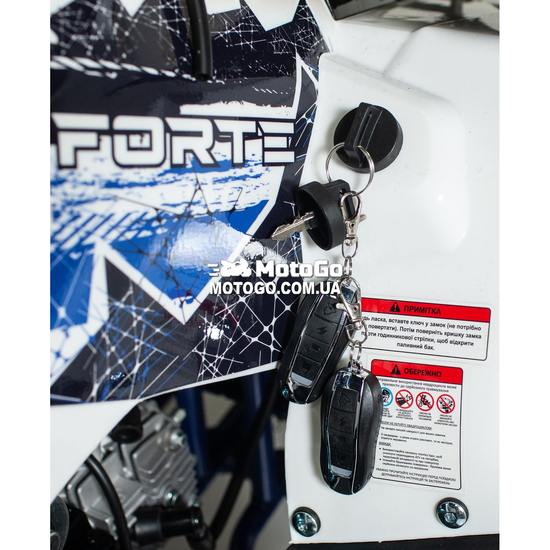 Forte ATV125F Біло-синій, image , зображення 13