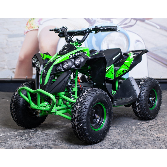 Дитячий електроквадрік Motoleader Pioner Зелений, image 