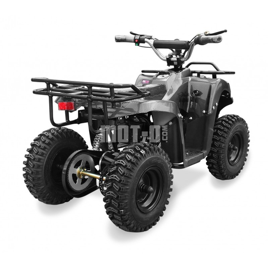 Дитячий електровсюдихід Hummer J-Rider 1000W Карбоновий, image , зображення 4