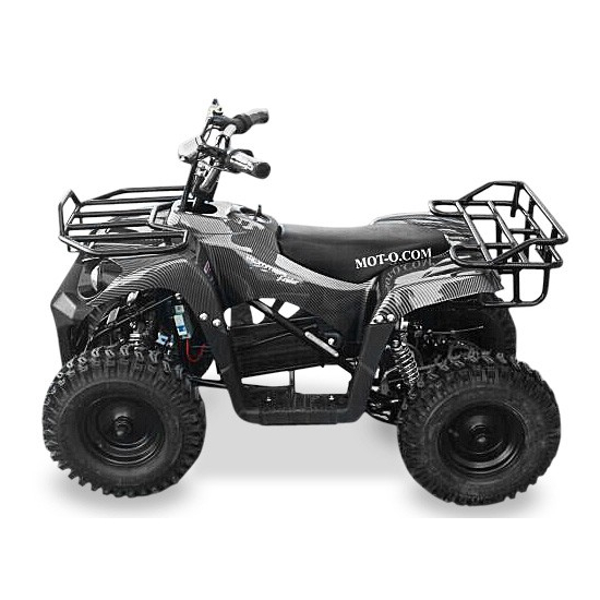 Дитячий електровсюдихід Hummer J-Rider 1000W Карбоновий, image , зображення 3
