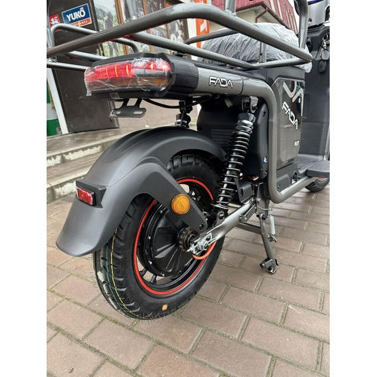 Електровелосипед FADA FLiT II 1000W (72V 20Ah) Сірий, image , зображення 13