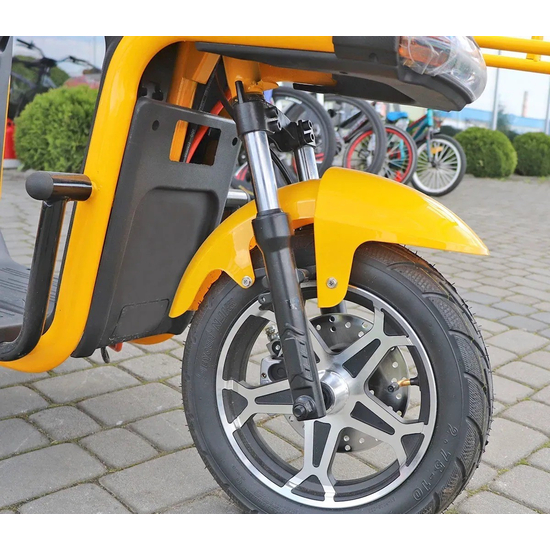 Електровелосипед FADA FLiT II 1000W (72V 20Ah) Жовтий, image , зображення 21