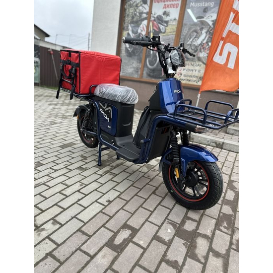Електровелосипед FADA FLiT II 1000W (72V 20Ah) Синій, image , зображення 6