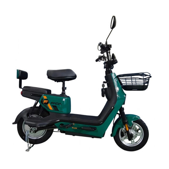 Електровелосипед Fada CLASSi 1000W (60V 25Ah) Зелений, image , зображення 3