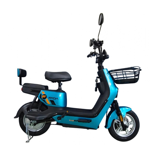 Електровелосипед Fada CLASSi 1000W (60V 25Ah) Бірюзовий, image , зображення 3