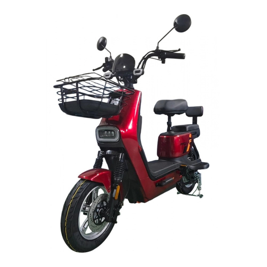 Електровелосипед Fada CLASSi 1000W (60V 25Ah) Червоний, image , зображення 2