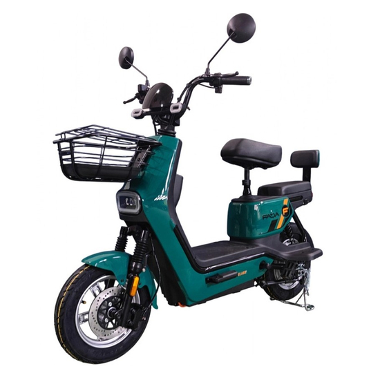 Електровелосипед Fada CLASSi 1000W (60V 25Ah) Зелений, image , зображення 2