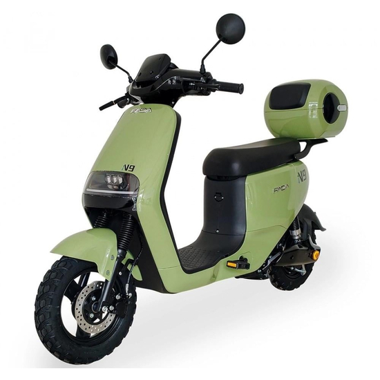 Електровелосипед FADA N9 1200W (72V 20Ah) Зелений, image , зображення 2