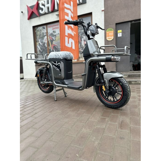 Електровелосипед FADA FLiT II 1000W (72V 20Ah) Сірий, image , зображення 4