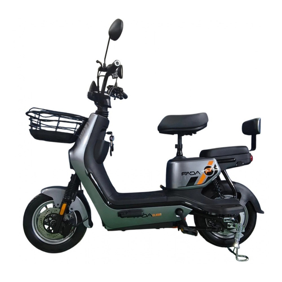 Електровелосипед Fada CLASSi 1000W (60V 25Ah) Сірий, image , зображення 4