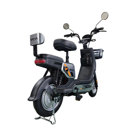 Електровелосипед Fada CLASSi 1000W (60V 25Ah) Бронзовий, image , зображення 4