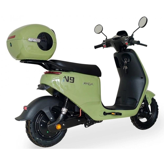Електровелосипед FADA N9 1200W (72V 20Ah) Зелений, image , зображення 4