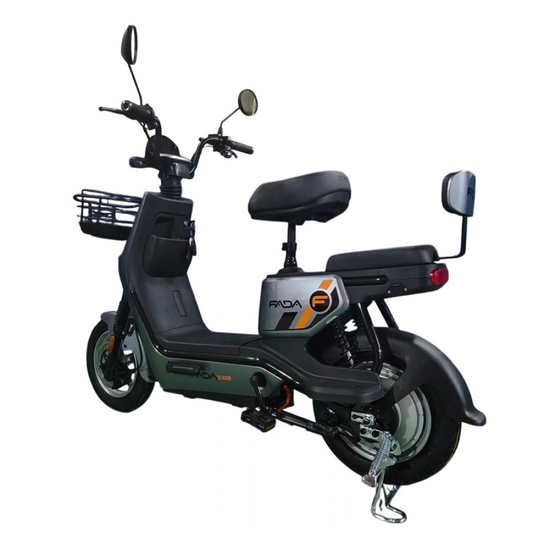 Електровелосипед Fada CLASSi 1000W (60V 25Ah) Сірий, image , зображення 6