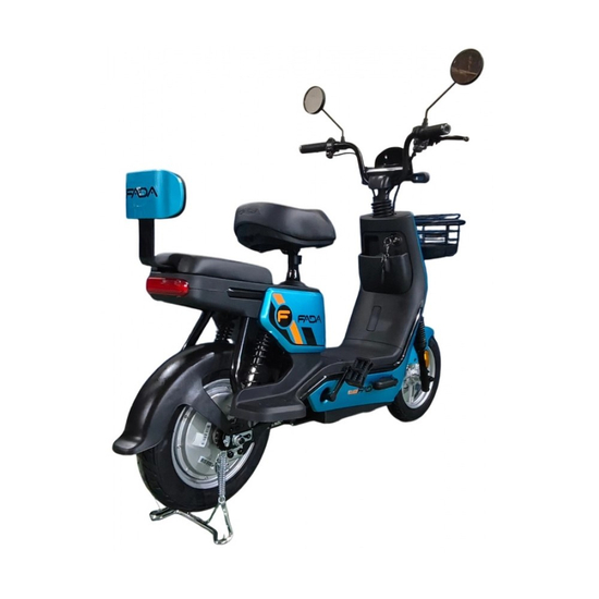 Електровелосипед Fada CLASSi 1000W (60V 25Ah) Бірюзовий, image , зображення 5