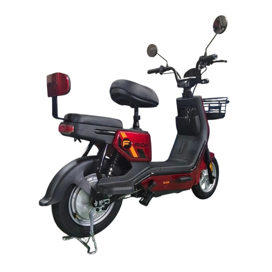 Електровелосипед Fada CLASSi 1000W (60V 25Ah) Червоний, image , зображення 5