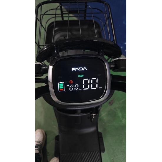 Електровелосипед Fada CLASSi 1000W (60V 25Ah) Сірий, image , зображення 8
