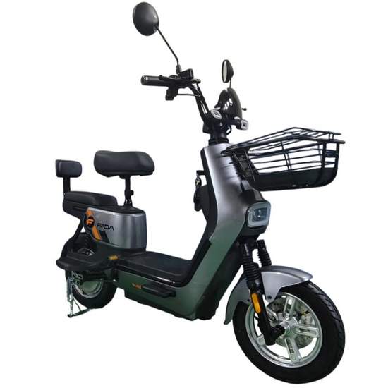 Електровелосипед Fada CLASSi 1000W (60V 25Ah) Сірий, image 