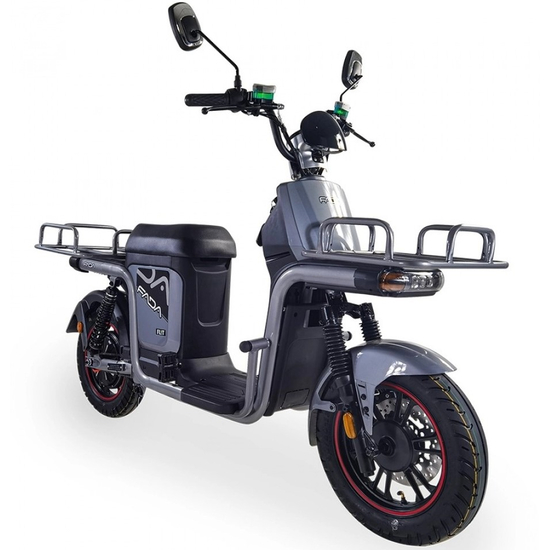 Електровелосипед FADA FLiT II 1000W (72V 20Ah) Сірий, image 