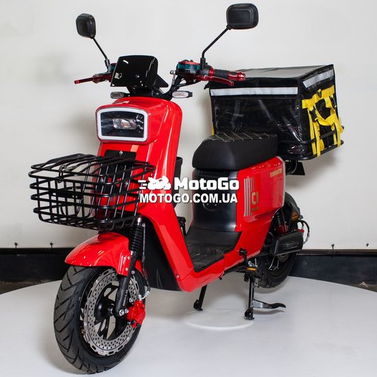 Электровелосипед Dominator A-9 60V20AH 1200w AMG Красный, фото , изображение 6