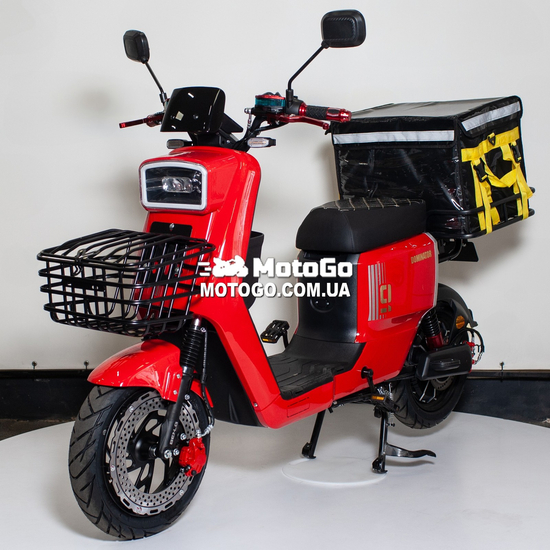 Электровелосипед Dominator A-9 60V20AH 1200w AMG Красный, фото , изображение 7