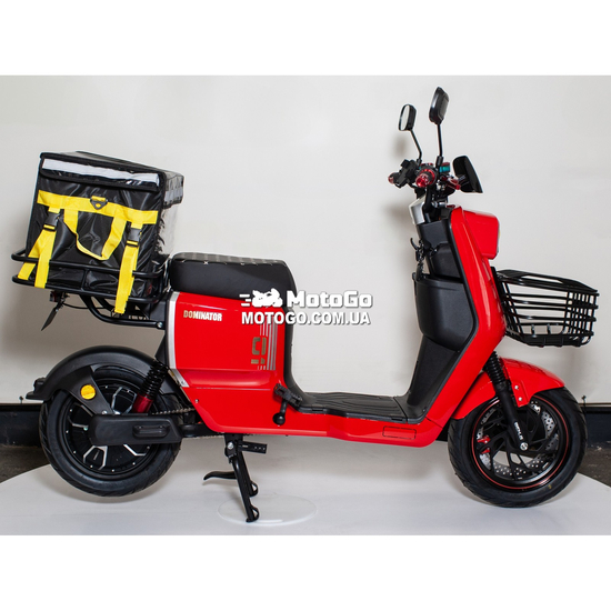 Электровелосипед Dominator A-9 60V20AH 1200w AMG Красный, фото , изображение 4