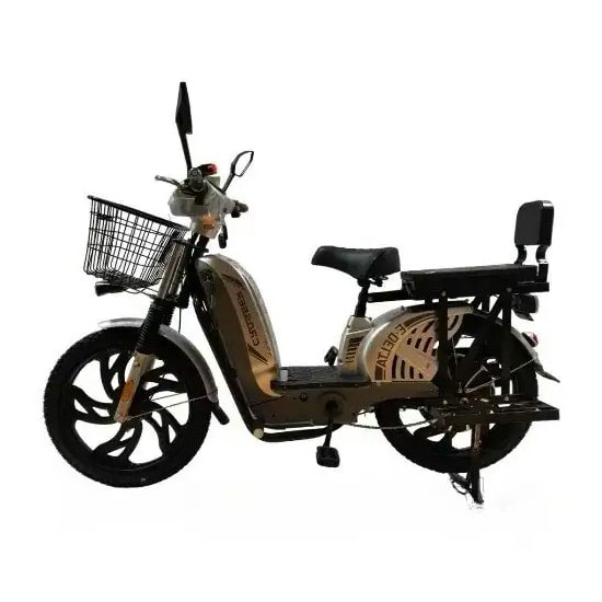Электровелосипед Crosser E-Delta 800W бежевый, фото 