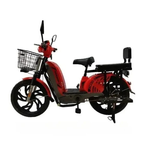 Электровелосипед Crosser E-Delta 800W красный, фото 