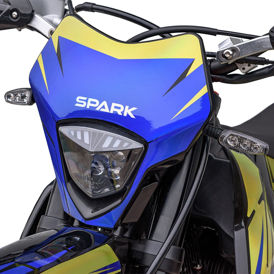 Мотоцикл Spark SP250P-2 Синьо-жовтий, image , зображення 11