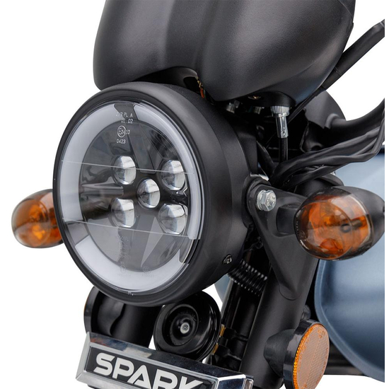 Мотоцикл Spark SP125C-2G Черный, фото , изображение 10