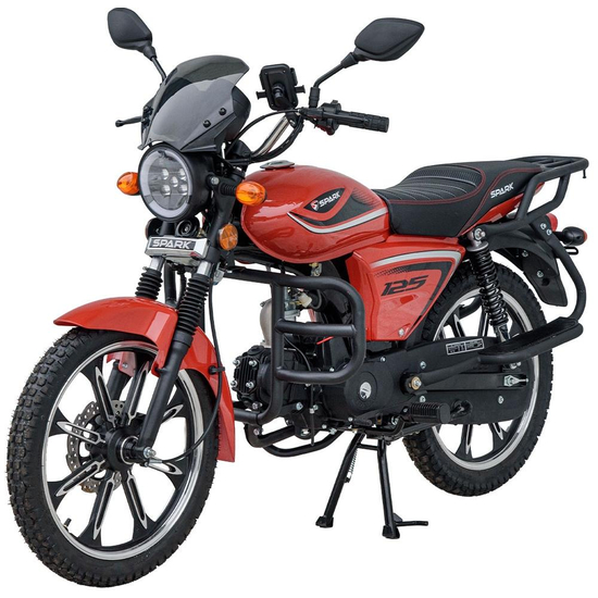 Мотоцикл Spark SP125C-2G 2026 Красный, фото , изображение 2