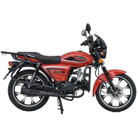 Мотоцикл Spark SP125C-2G 2026 Красный, фото , изображение 3