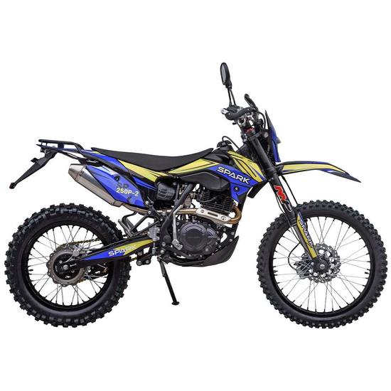 Мотоцикл Spark SP250P-2 Синьо-жовтий, image , зображення 3