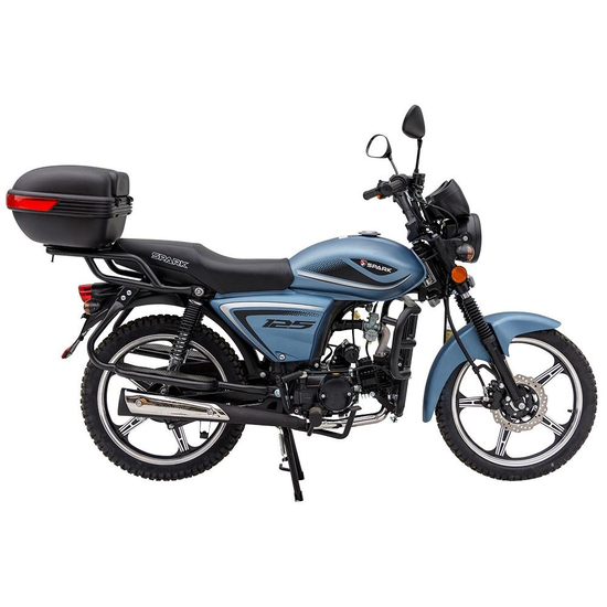 Мотоцикл Spark SP125C-2G Черный, фото , изображение 2