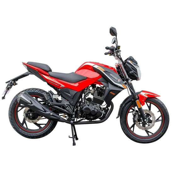 Мотоцикл Spark SP200R-30 Червоний, image , зображення 3